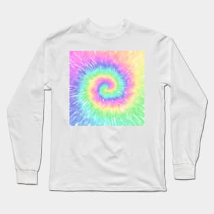 Pastel Tie Die Long Sleeve T-Shirt